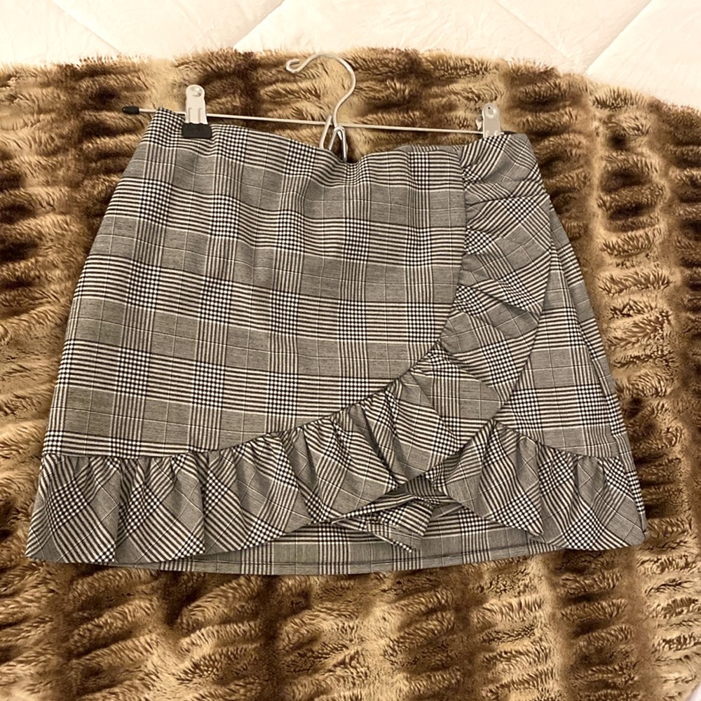 Plaid Mini Skirt